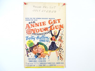 Lot 159 - ANNIE GET YOUR GUN (1950) - US window card -...