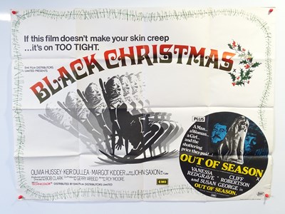 Lot 16 - BLACK CHRISTMAS (1974) - a UK quad poster -...