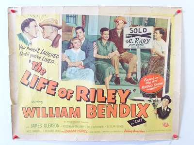 Lot 169 - THE LIFE OF RILEY (1949) - US half sheet -...