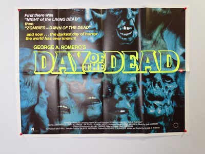 Lot 17 - DAY OF THE DEAD (1985) - UK Quad Film Poster -...