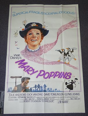 Lot 186 - WALT DISNEY: MARY POPPINS (1970's Release) -...