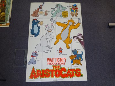 Lot 191 - WALT DISNEY: THE ARISTOCATS (1979) UK (60" x...