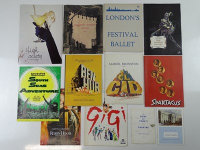 Lot 205 - A group of film programmes to include...