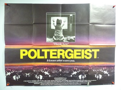 Lot 21 - POLTERGEIST (1982) - Folded UK quad (1 in lot)