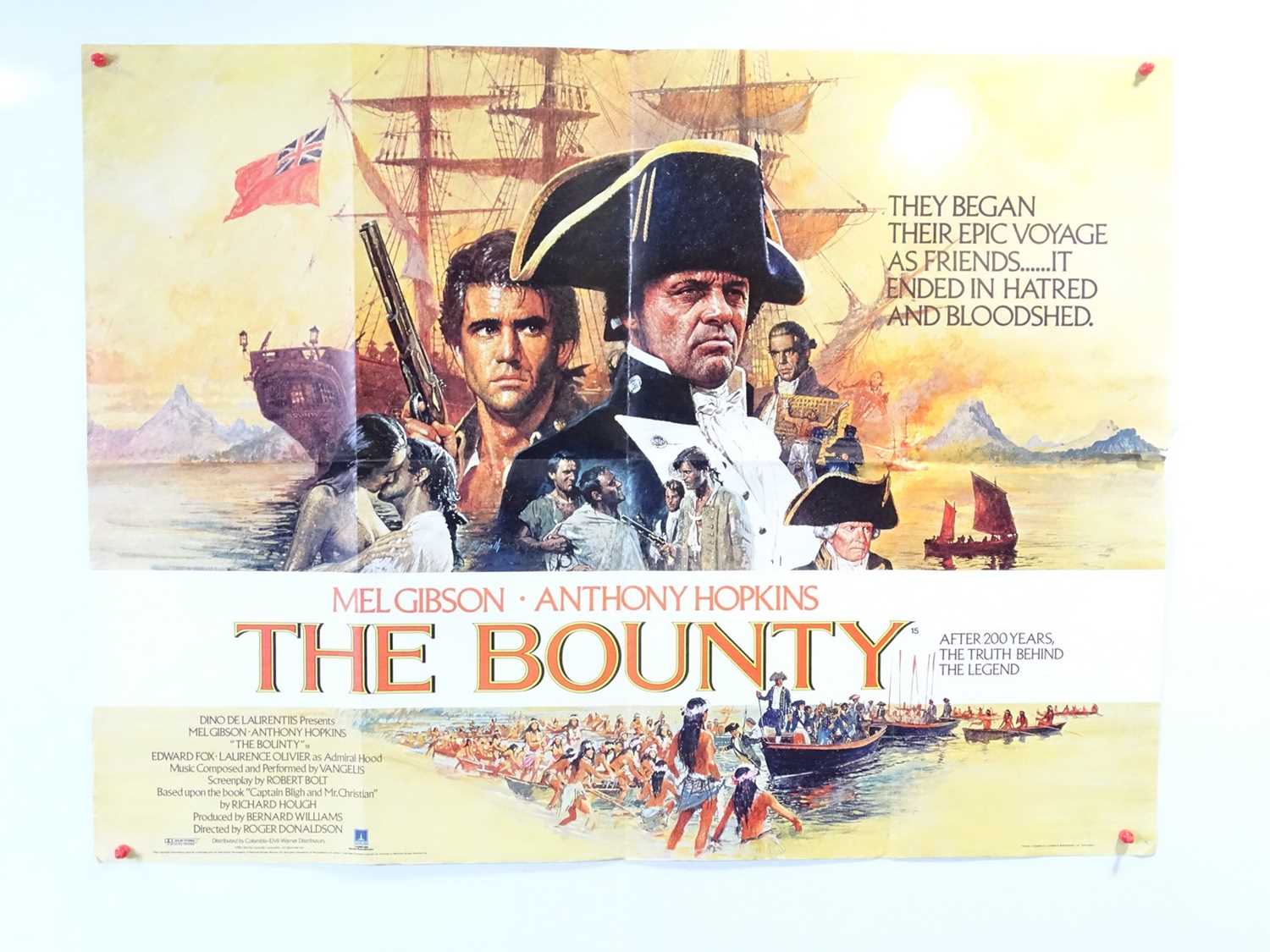 Lot 230 - A pair of UK Quad film posters for Mel Gibson...