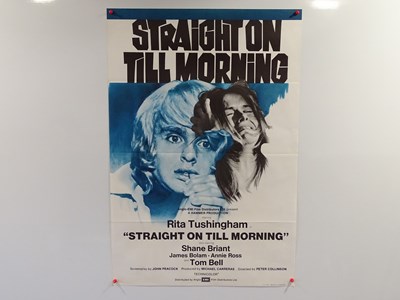 Lot 24 - STRAIGHT ON TILL MORNING (1972) - UK one sheet...