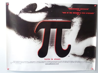 Lot 248 - PI : THE MOVIE (1998) - 4 x posters in 2...