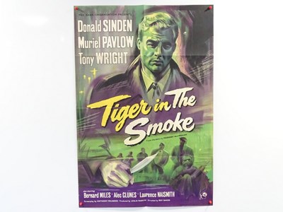 Lot 256 - TIGER IN THE SMOKE (1956) - a UK one sheet -...