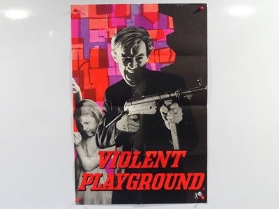 Lot 258 - VIOLENT PLAYGROUND (1958) - UK double crown -...