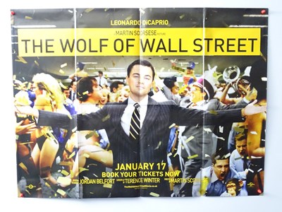 Lot 260 - WOLF OF WALL STREET (2013) - UK quad - folded...