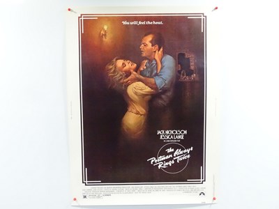 Lot 264 - POSTMAN ALWAYS RINGS TWICE (1981) US 30x40 -...