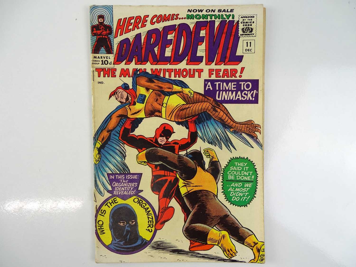 Lot 134 - DAREDEVIL #11 - (1965 - MARVEL - UK Price...