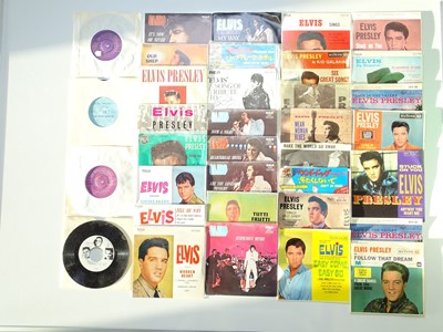 Lot 290 - ELVIS - a group of 45 RPM records to include...