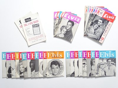 Lot 294 - ELVIS - a group of 'Elvis Monthly' magazines -...