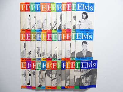 Lot 298 - ELVIS - a group of 'Elvis Monthly' magazines -...