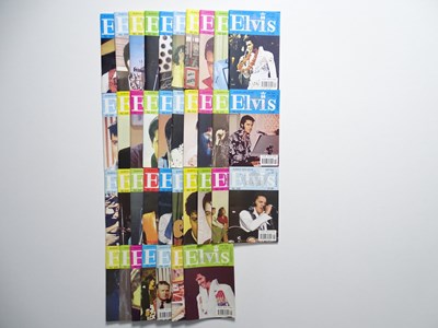 Lot 304 - ELVIS - a group of 'Elvis Monthly' magazines -...