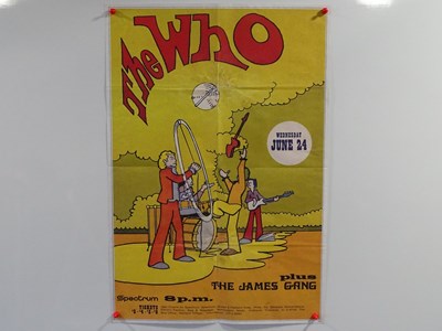 Lot 324 - A group of music posters to include THE WHO at...