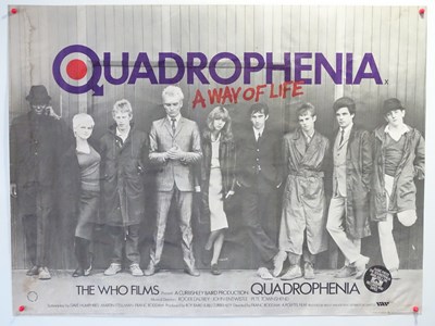 Lot 330 - QUADROPHENIA (1979) - UK quad - rolled (1 in lot)