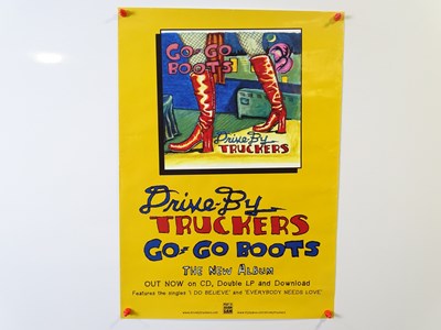 Lot 334 - DRIVE-BY TRUCKER 'Go Go Boots' Album poster -...