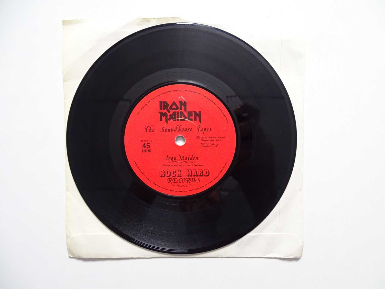 Lot 341 - IRON MAIDEN - THE SOUNDHOUSE TAPES original 7"...