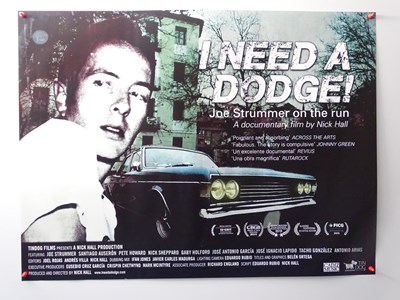 Lot 342 - I NEED A DODGE !- UK quad - THE CLASH/JOE...