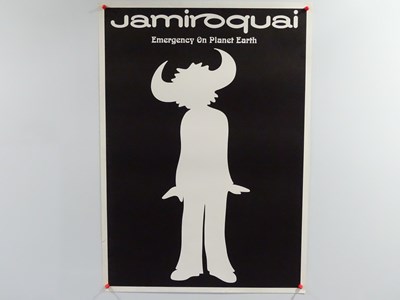 Lot 345 - JAMIROQUAI commercial poster 'Emergency on...