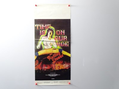 Lot 347 - ROLLING STONES - Italian poster for TIME IS ON...