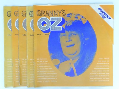 Lot 373 - OZ Magazine #32 (5 in lot) 'Granny's OZ'...