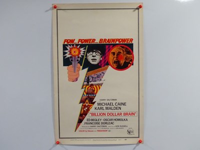 Lot 38 - BILLION DOLLAR BRAIN (1968) - US window card -...