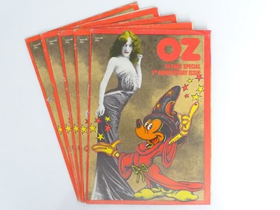 Lot 380 - OZ Magazine #40 (5 in lot) - 5th Anniversary...