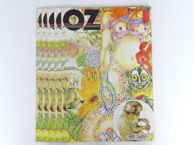 Lot 387 - OZ Magazine #45 (5 in lot) - Cover art by John...