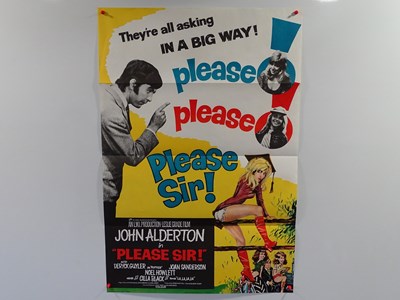 Lot 394 - PLEASE SIR! (1971) - UK one sheet - previously...