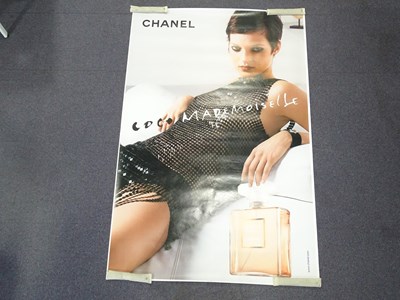 Lot 399 - CHANEL - KATE MOSS advertising poster for COCO...