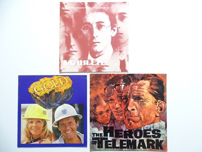 Lot 400 - A quantity of large format film brochures to...