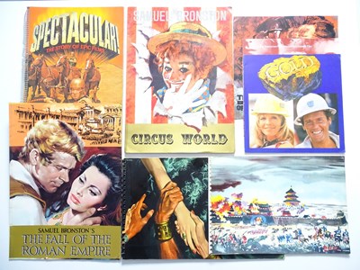 Lot 400 - A quantity of large format film brochures to...