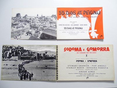 Lot 400 - A quantity of large format film brochures to...