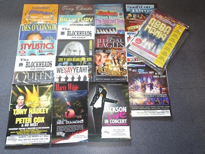 Lot 416 - A mixed group of large signed theatre posters...