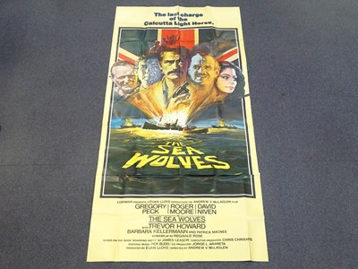 Lot 435 - THE SEA WOLVES (1980) - a UK three sheet -...