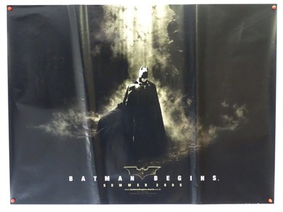 Lot 443 - BATMAN BEGINS (2005) UK Quad film poster -...