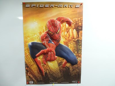 Lot 454 - SPIDER-MAN 2 (2004) - 3D embossed one sheet...