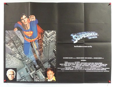 Lot 455 - SUPERMAN (1978) - UK quad - folded (1 in lot)