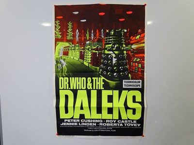 Lot 466 - DR. WHO AND THE DALEKS (1965) - Later release -...