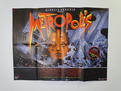 Lot 486 - METROPOLIS (1984 Release) - UK Quad Film...