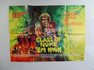 Lot 491 - THE CLASS OF NUKE 'EM HIGH (1986) - Brian...