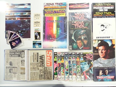 Lot 493 - STAR TREK - a quantity of Star Trek related...