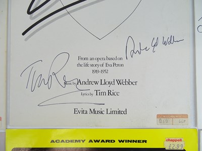 Lot 221 - MUSIC - A selection of sheet music all signed...