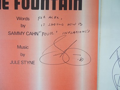 Lot 221 - MUSIC - A selection of sheet music all signed...