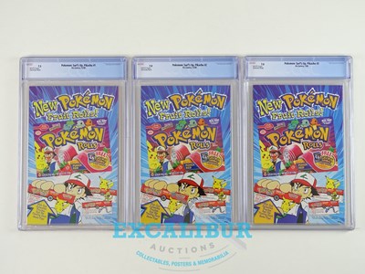 Lot 107 - POKEMON SURF'S UP PIKACHU #1, #2, #3 (3 in...
