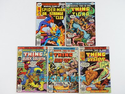 Lot 114 - MARVEL TEAM UP #80 & MARVEL TWO-IN-ONE #19, 24,...