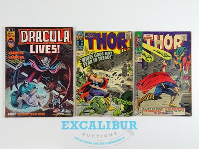 Lot 158 - DRACULA LIVES & MIGHTY THOR LOT (3 in Lot) -...